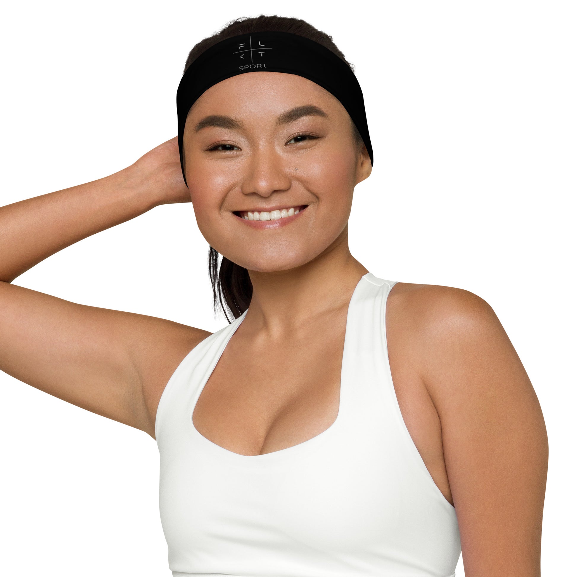 FLAKOUT Sport Unisex Headband - Black - FLAKOUT