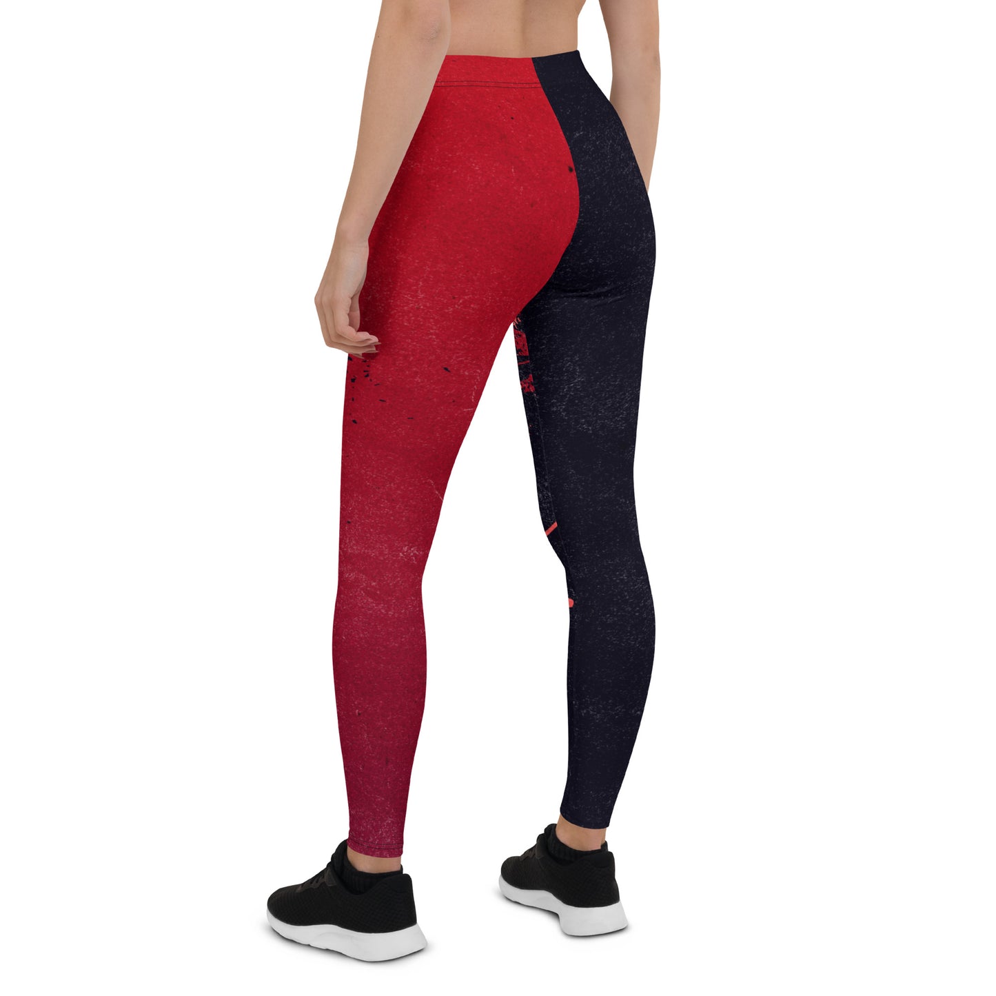 Leggings Red Black Crush - FLAKOUT