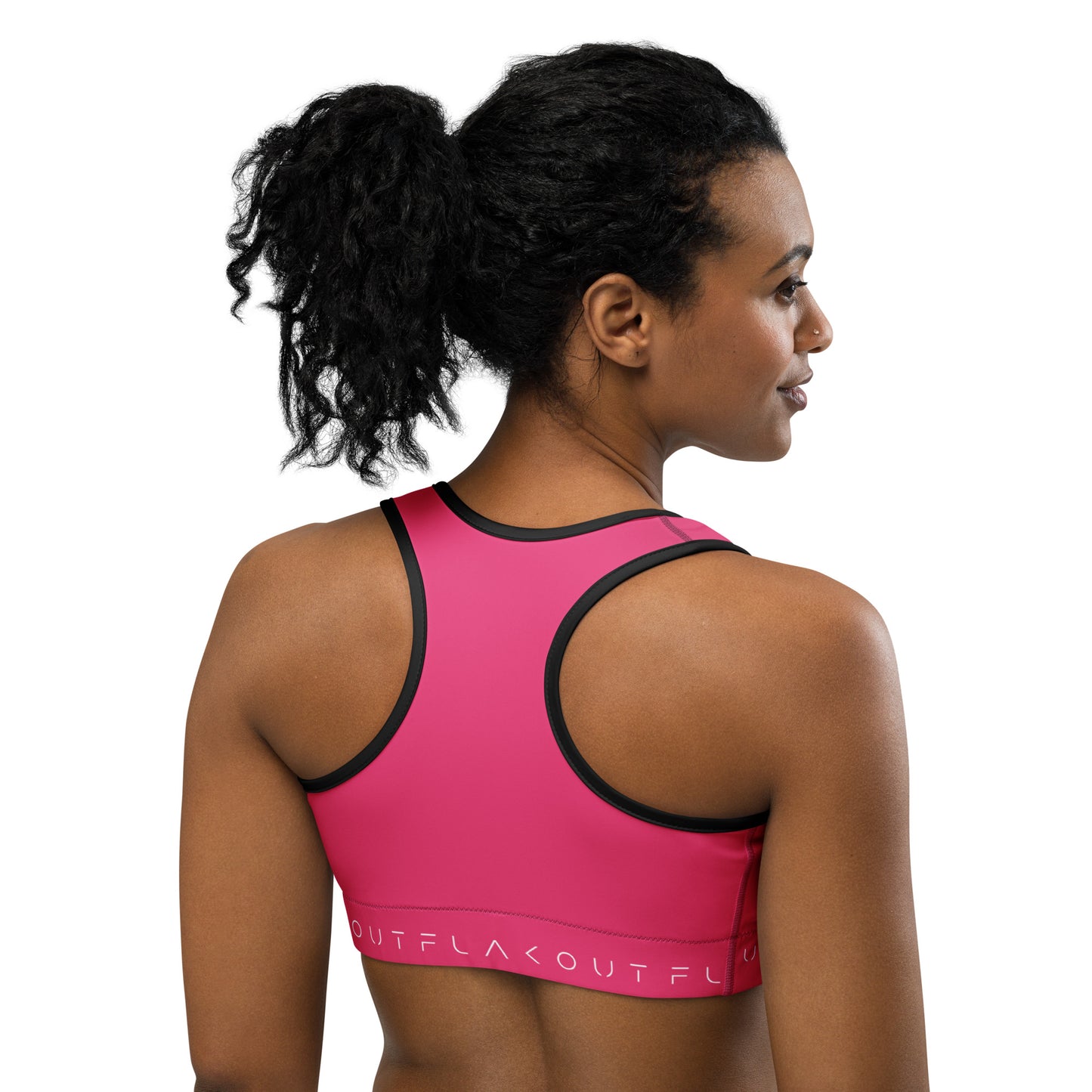 Pink Delight Women's Sports Performance Bra - FLAKOUT