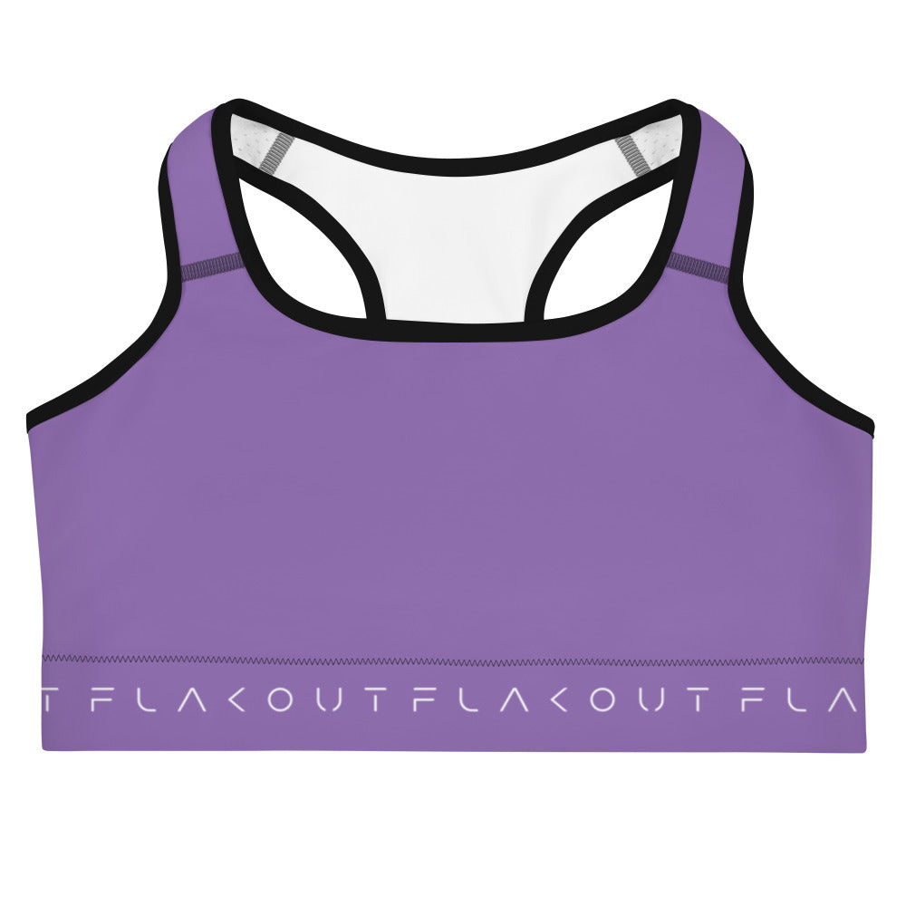 Lavender Ensemble Women's Sports Performance Bra - FLAKOUT