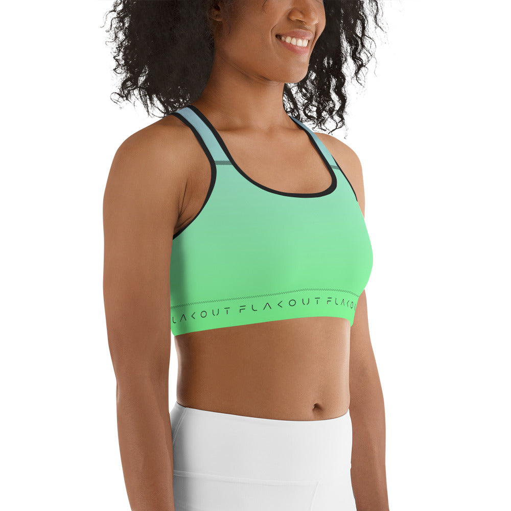 Zephyr Ensemble Women's Sports Performance Bra - FLAKOUT