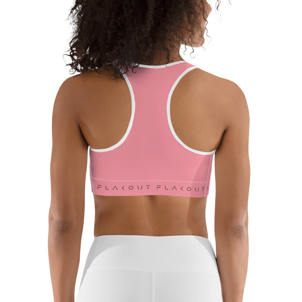 Cotton Candy Women's Sports Performance Bra - FLAKOUT