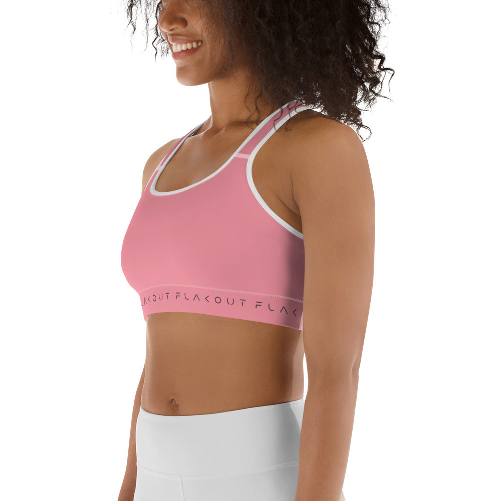 Cotton Candy Women's Sports Performance Bra - FLAKOUT