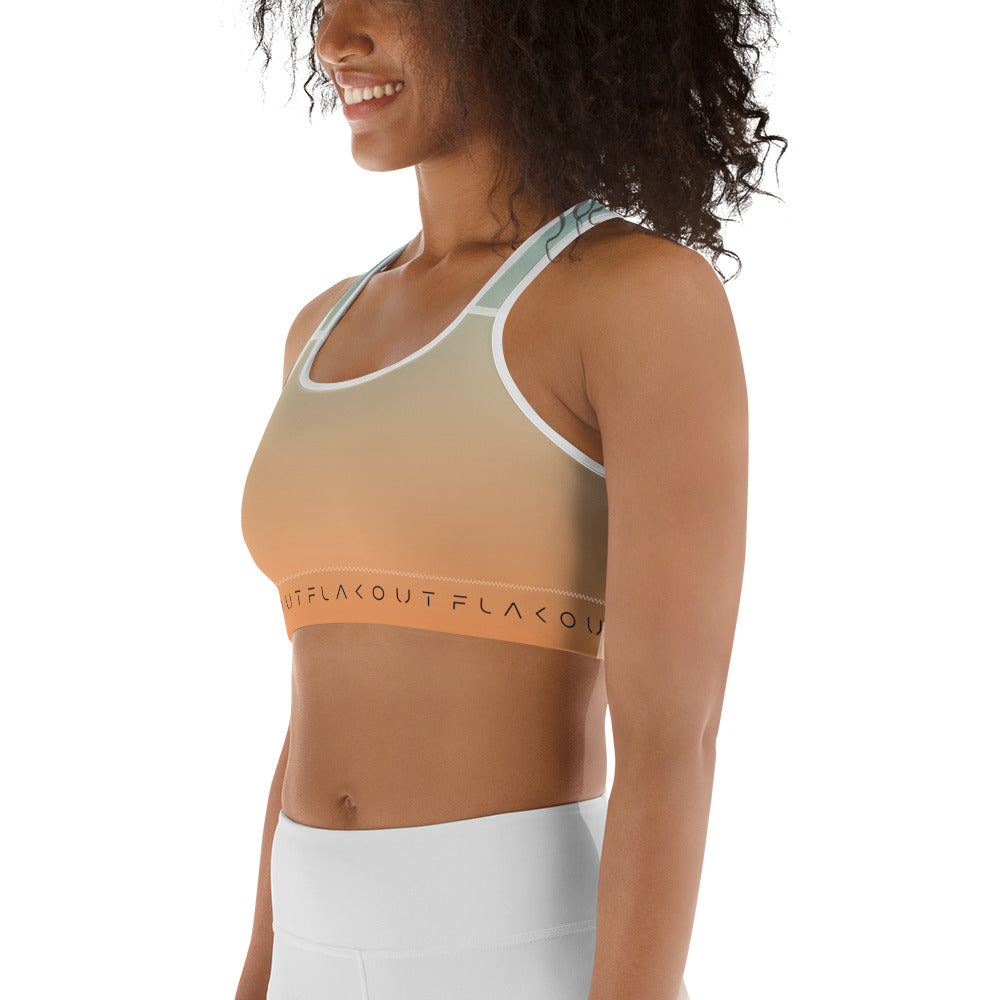 Topaz Sky Women's Sports Performance Bra - FLAKOUT