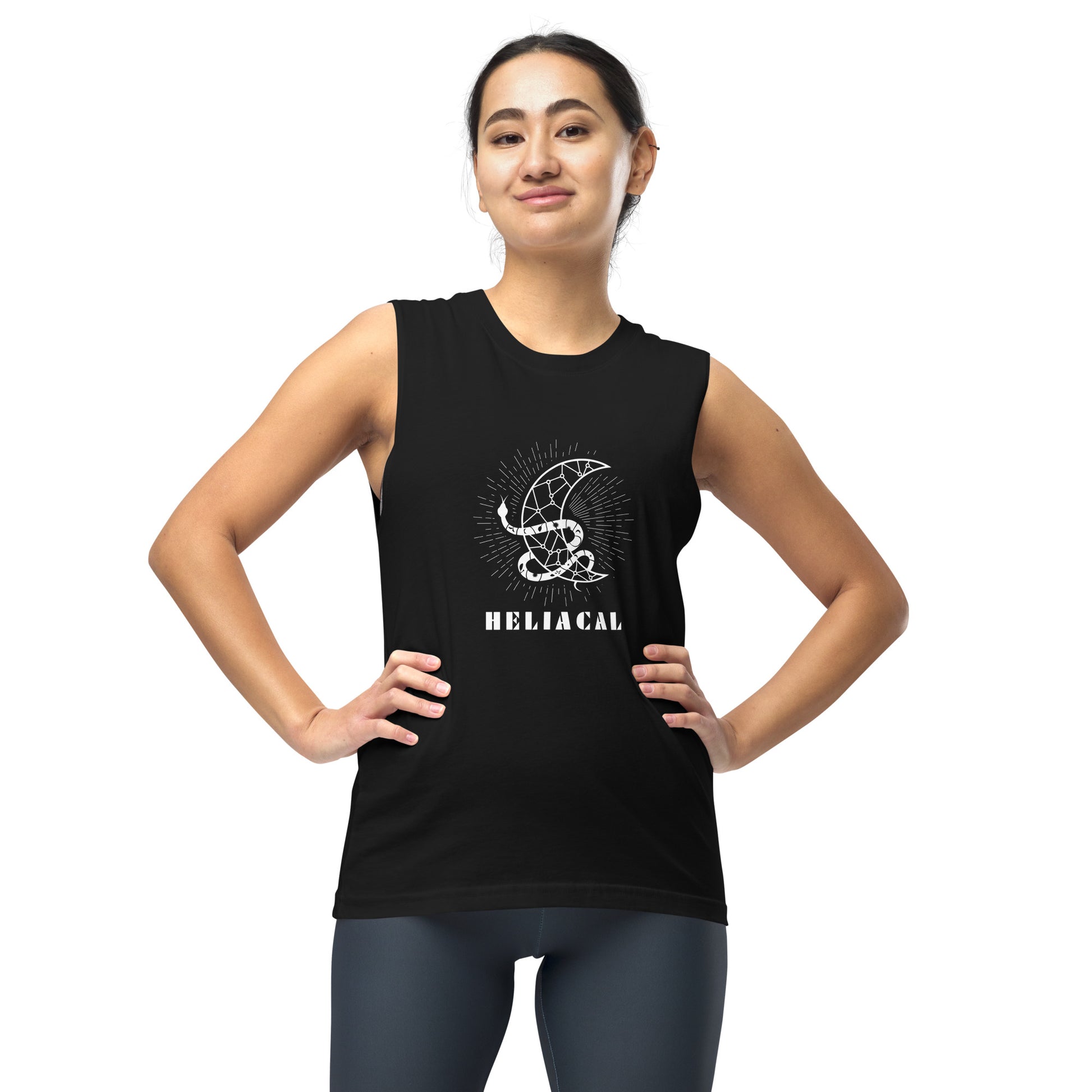 Celestial Heliacal Glow Muscle Shirt - FLAKOUT