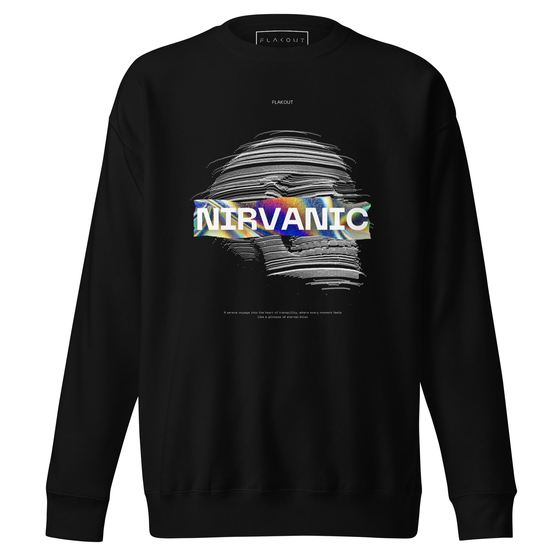 Nirvanic Unisex Fleece Sweatshirt - FLAKOUT