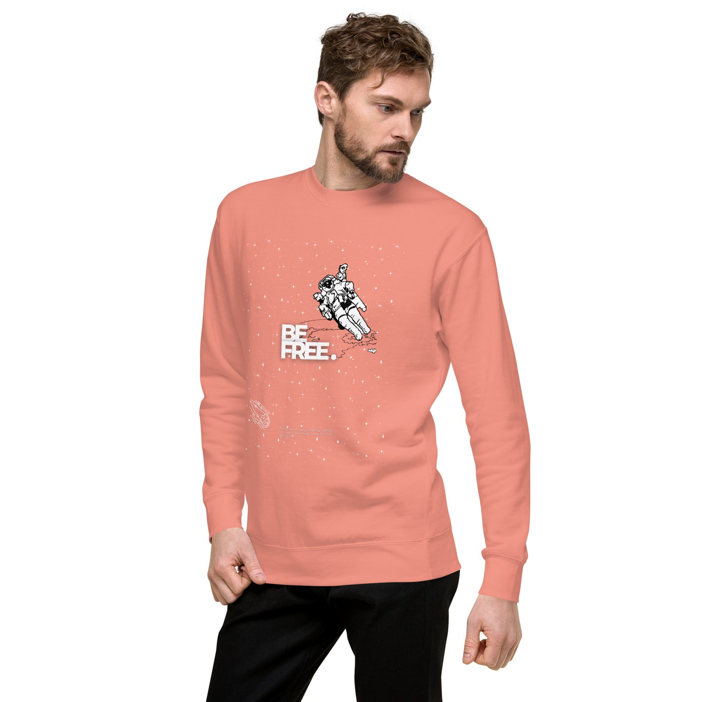 Be Free On Outer Orbit Sweatshirt - FLAKOUT