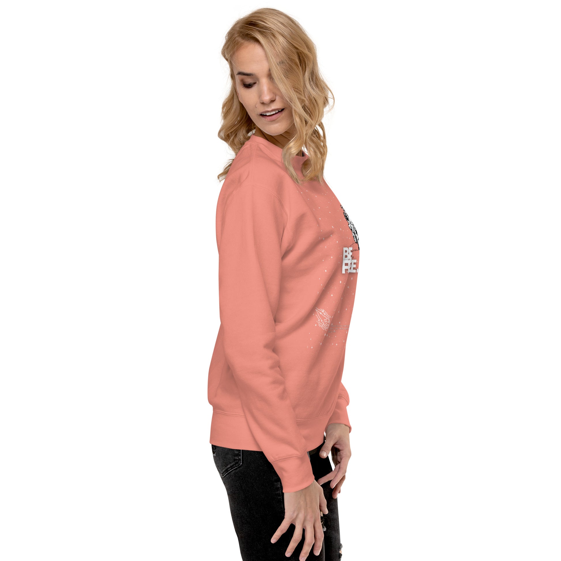 Be Free On Outer Orbit Sweatshirt - FLAKOUT