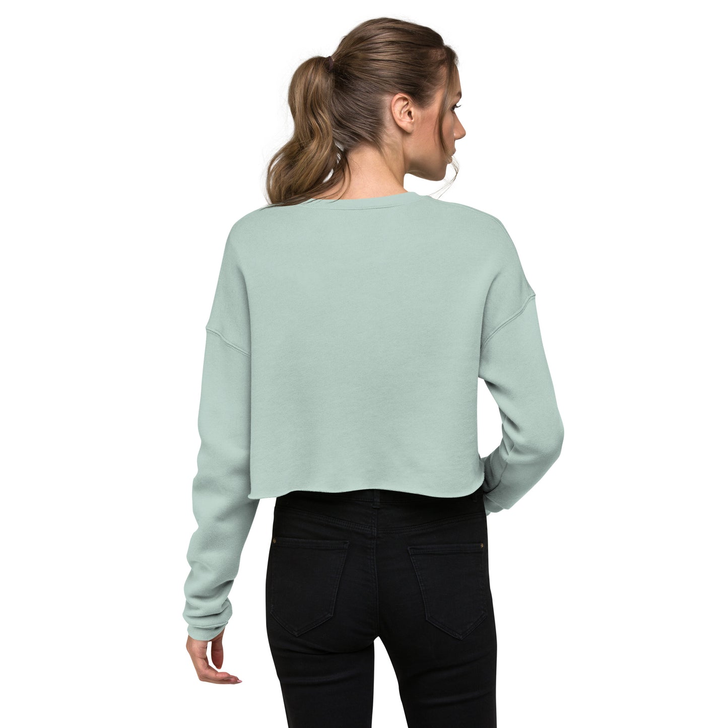 Zenithia Women's Crop Sweatshirt - FLAKOUT