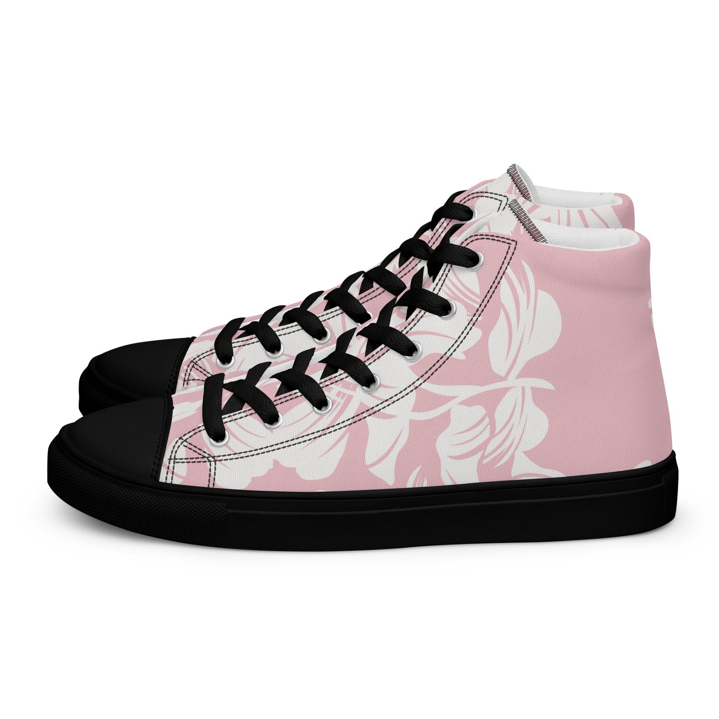 Garden Grace Women's High Top Canvas Shoes - FLAKOUT