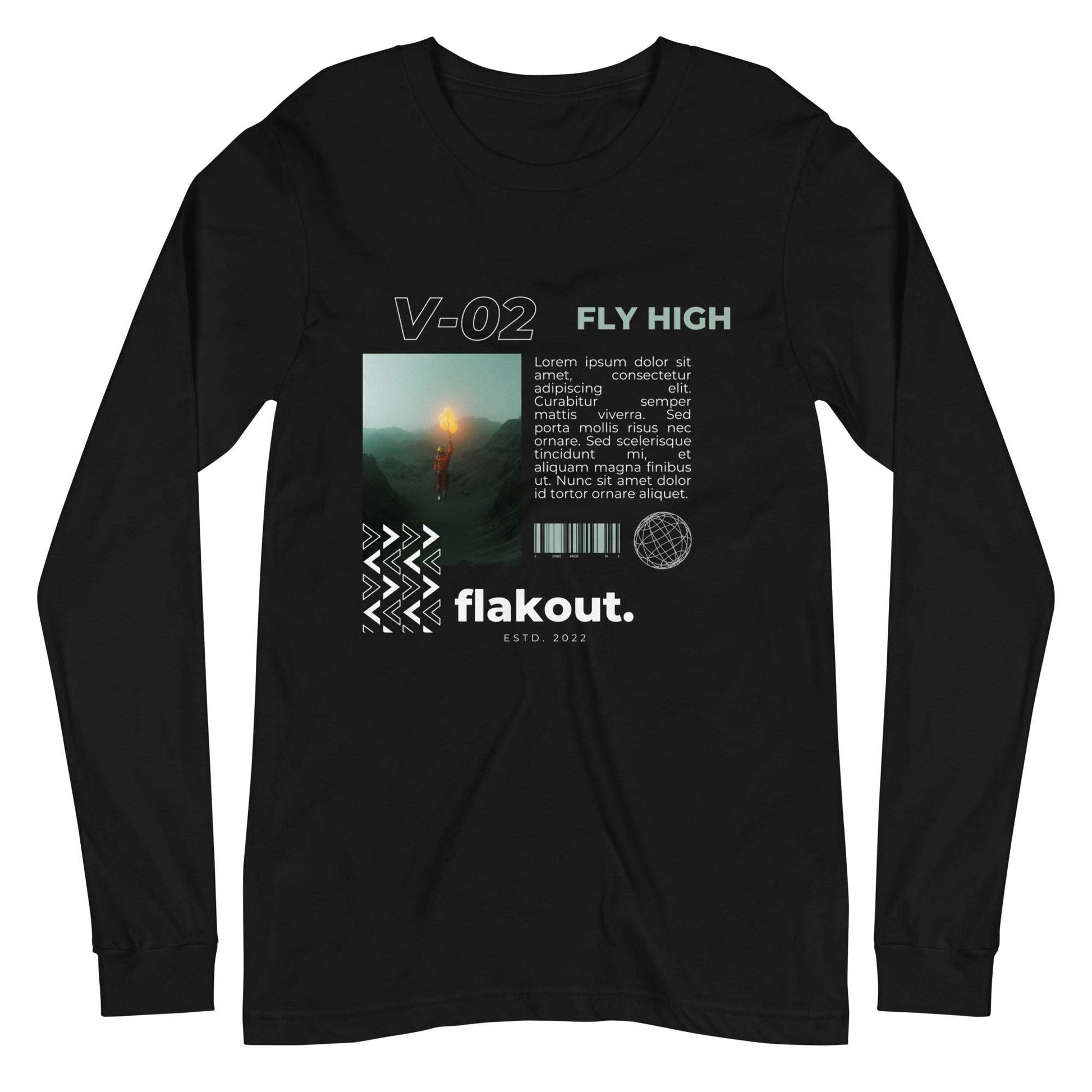 Fly High Voyager Long Sleeve Tee - FLAKOUT