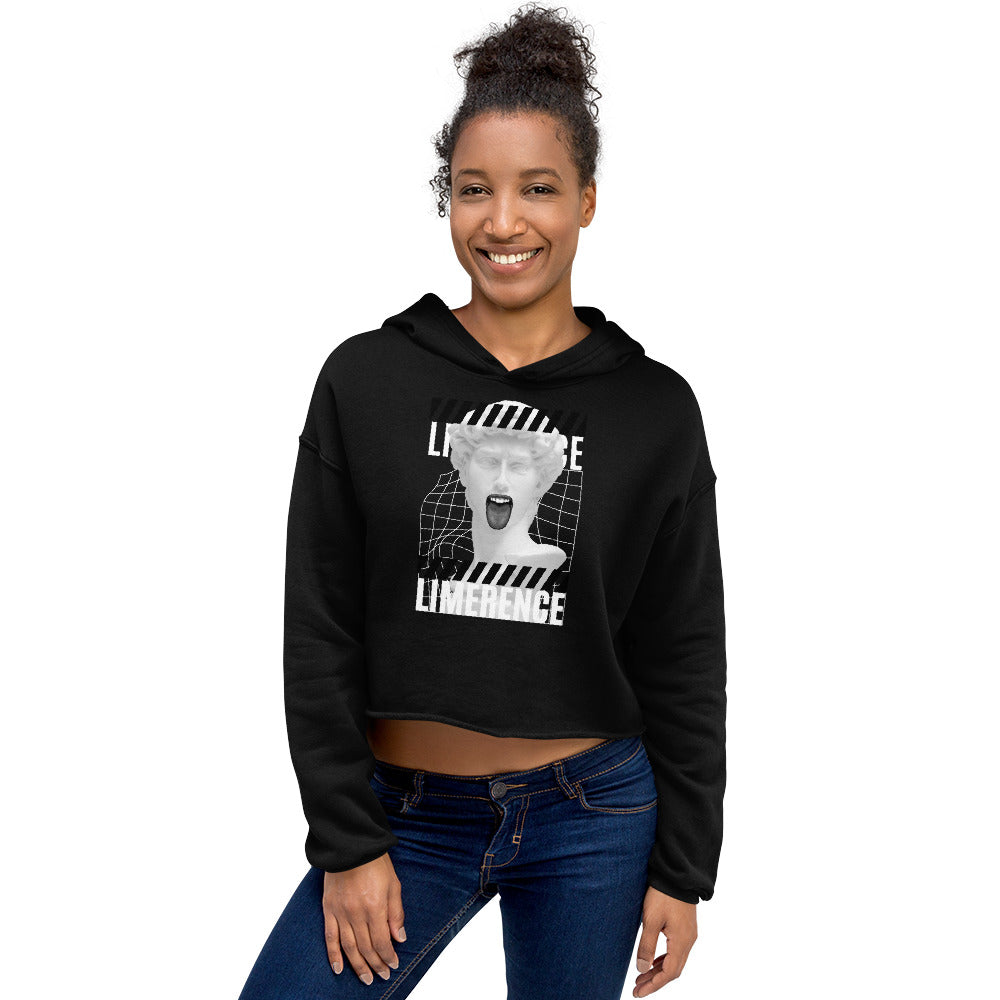 Women's Crop Hoodie Limerence - FLAKOUT