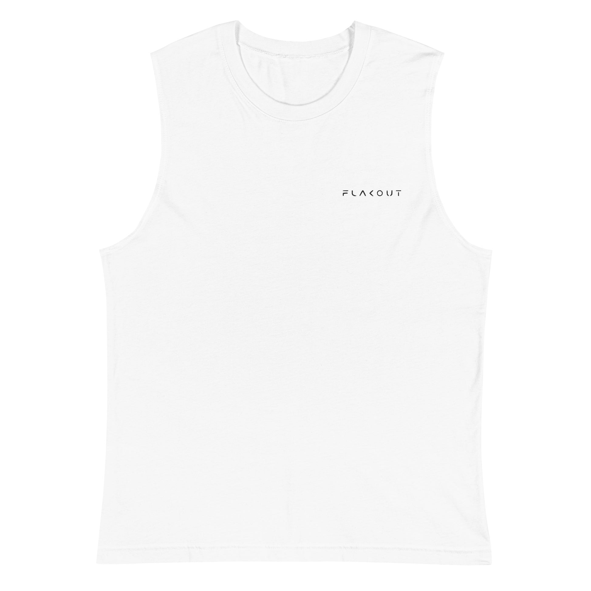 Muscle Shirt Embroidered Logo - FLAKOUT